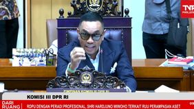 Hal ini dinyatakan Wakil Ketua Komisi III DPR RI Ahmad Sahroni