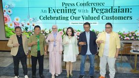 Dalam rangka memperingati Hari Pelanggan Nasional, PT Pegadaian (Persero) menghadirkan intimate dinner &ldquo;An Evening with Pegadaian: Celebrating Our Valued Customer&rdquo;, sebuah momen apresiasi khusus bagi nasabah terpilih dan prioritas yang telah menjadi 