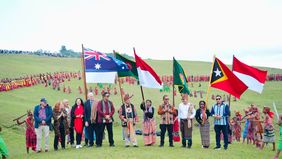 Ini dilakukan melalui forum Indonesia Border Partnership Coffee Morning 