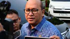 Prabowo Subianto menerima kunjungan jajaran perusahaan otomotif asal India, TVS, di Istana Merdeka, Jakarta