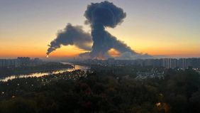 Hari terakhir pemungutan suara pemilu parlemen Rusia diwarnai serangkaian serangan ratusan drone Ukraina di wilayah Moskow