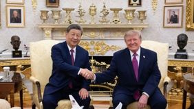 Presiden Amerika Serikat Donald Trump menilai hubungan antara Amerika Serikat dan China menunjukkan perkembangan positif. Hal itu disampaikan Trump dalam jamuan makan malam kenegaraan untuk menghormati Presiden China Xi Jinping.