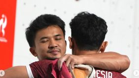 Lima medali emas yang didapatkan Indonesia berasal dari empat cabang olahraga yakni bulu tangkis, angkat besi, panjat tebing, dan panahan, demikian catatan Asian Games 2026.