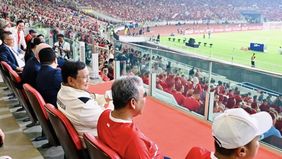 Prabowo Subianto menyaksikan langsung perjuangan Tim Nasional Indonesia mencetak sejarah dengan menjuarai edisi perdana FIFA ASEAN Cup 2026