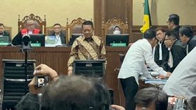 Mantan Jaksa Muda Tindak Pidana Khusus (Jampidsus) Febrie Adriansyah menjalani sidang perdana perkara dugaan korupsi dan tindak pidana pencucian uang (TPPU) di Pengadilan Tipikor pada Pengadilan Negeri Jakarta Pusat, Rabu, 7 Oktober 2026.