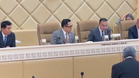 Rapat pembentukan dipimpin Wakil Ketua DPR RI Sufmi Dasco Ahmad