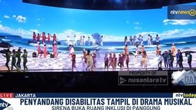Keterlibatan Penyandang Disabilitas Menjadi Salah Satu Sorotan Dalam Drama Musikal "Sirena Air Mata dari Lautan". 