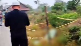 Mendapatkan informasi mengenai kejadian tersebut, pihak kepolisian langsung mendatangi lokasi untuk melakukan pengecekan dan olah tempat kejadian perkara (TKP).