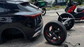 Chery Omoda 5 Mengalami Kerusakan Pada Bagian As Roda Belakang Saat Dikendarai. 
