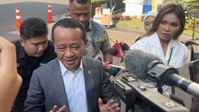 Menko Hilirisasi dan Transisi Energi, Bahlil Lahadalia menghadap Presiden Prabowo Subianto di Istana Kepresidenan, Jakarta Pusat hari ini, Rabu, 14 Oktober 2026.
