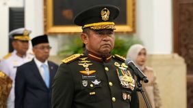 Jenderal TNI Maruli Simanjuntak baru saja dilantik sebagai Wakil Panglima TNI di Istana Negara pada Kamis, 15 Oktober 2026.