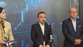 Wakil Ketua DPR RI Sufmi Dasco Ahmad mendatangi Bursa Efek Indonesia (BEI) di tengah anjloknya Indeks Harga Saham Gabungan (IHSG) pada perdagangan Jumat 16 Oktober 2026