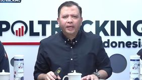 Ini merupakan hasil survei Poltracking Indonesia
