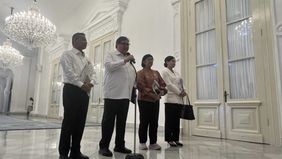 Prabowo Subianto menerima laporan terkait kondisi perekonomian nasional yang relatif stabil