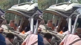 Belum diketahui berapa jumlah korban yang mengalami luka-luka.