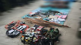 Personel Satgas Rajawali VI Den 1 Koops TNI Habema terlibat baku tembak dengan kelompok bersenjata OPM Kodap III/Ndugama-Nderakma di sekitar Kampung Nonggoloit, Distrik Kenyam, Kabupaten Nduga, Papua Pegunungan, Jumat 