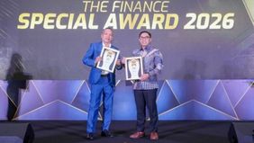 BRI Meraih The Finance Golden Star Award 2026 Dan Top 20 Financial Institution 2026 Untuk Kategori Bank Beraset Rp500 Triliun Ke Atas Dengan Predikat "Sangat Bagus".