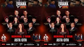 Sejumlah menteri dan tokoh nasional dijadwalkan hadir dalam episode spesial mega talkshow Suara Nusantara di Nusantara TV, Rabu (28/10/2026).