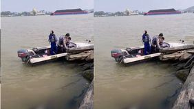  Jenazah pertama kali dilihat oleh petugas security perusahaan setempat dalam posisi tertelungkup sekitar 10 meter dari bibir sungai sekitar pukul 08.30 Wita, sebelum akhirnya ditarik ke tepian dan dievakuasi oleh petugas gabungan.