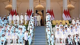 Prabowo Subianto memberikan bonus dan apresiasi kepada para atlet peraih medali pada Asian Games ke-20 dan Asian Para Games ke-5 Aichi-Nagoya 2026