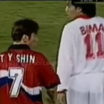 Potret Shin Tae-yong Pernah Lawan Bima Sakti di Piala Asia 1996