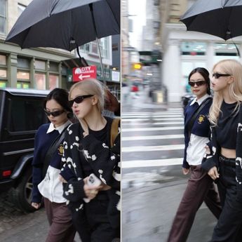 Bestiee Banget, Jennie dan Rosé BLACKPINK Jalan-jalan di New York