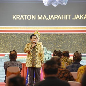 Prabowo Takjub di Rumah AM Hendropriyono Ada Replika Kraton Majapahit