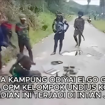 Biadab, OPM Intimidasi dan Siksa Kepala Kampung Odiyai di Intan Jaya Sampai Babak Belur
