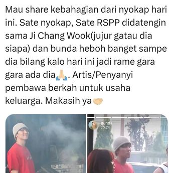 Pemilik Warung Sate Ngaku Berkah Usai Usahanya Dipromosikan Ji Chang Wook