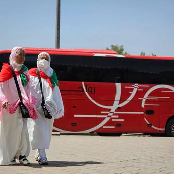 Jemaah Calon Haji Indonesia Diimbau Tetap Pakai Masker Hadapi Cuaca Panas