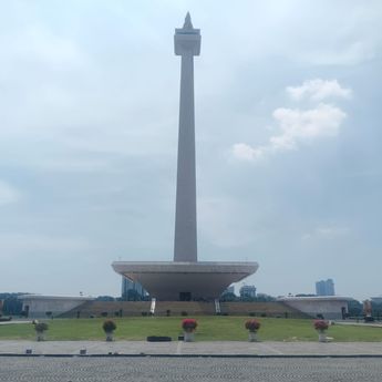 Lalu Lintas di Monas Hingga HI Kembali Normal Pasca Kirab Bendera