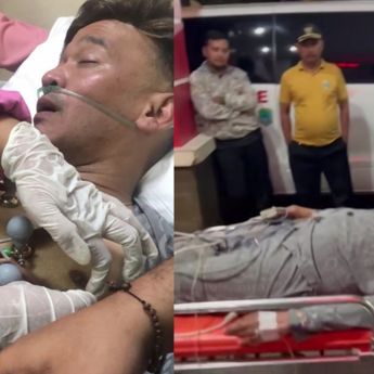 Detik-detik Evakuasi Ruben Onsu Dilarikan ke Rumah Sakit