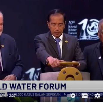 Jokowi Resmi Buka KTT WWF ke-10 di Bali: No Water, No Peace and No Life