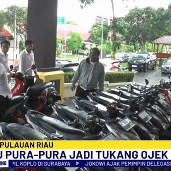 Polisi Bekuk Komplotan Pencuri Spesialis Motor Matik di Batam, Pelaku Nyamar Jadi Ojol