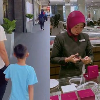 Viral Orang Tua di Malaysia Ini Bawa Anak 7 Tahun ke Toko Emas Beli Hadiah Untuk Guru