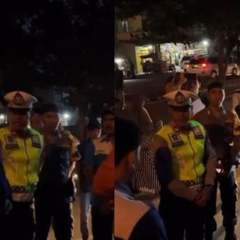 Keluar Kota, SMP 5 Depok Dikasih Wejangan dari Polisi di Jalan