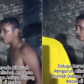 Oknum Brimob Diduga Aniaya Tukang Becak, Polda Sumut Angkat Bicara