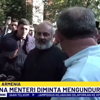  Unjuk Rasa di Armenia Berujung Ricuh, Massa Tuntut PM Armenia Mundur