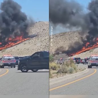 Pesawat Militer AS F-35B Jatuh dan Terbakar di New Mexico, Pilot Terluka Parah