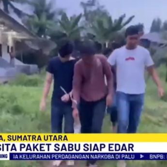 Parah! Satu Keluarga Bandar Sabu di Batubara Ditangkap Polisi, Bapaknya Buron