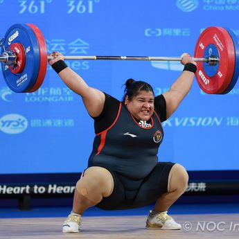 Lifter Putri Asal Aceh, Nurul Akmal Tembus Olimpiade Paris 2024