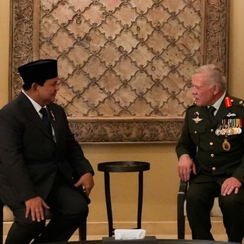 Prabowo Bertemu Raja Yordania Abdullah II bin Al-Hussein: Bahas Penderitaan Gaza