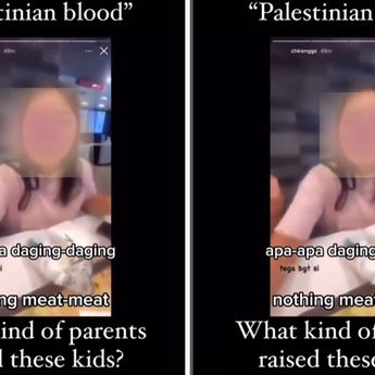 Video 5 Remaja SMP Ledek Anak-anak Palestina Disorot Jurnalis Gaza