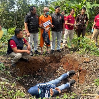 Baron Peragakan Detik-detik Bunuh Wanita hingga Ditemukan Tinggal Kerangka