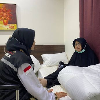 Jelang Puncak Haji, 300 Jemaah Lansia dan Disabilitas Non Mandiri Tempati Hotel Transit