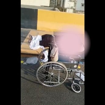 Viral! Video Jenazah Jamaah Haji Tergeletak di Jalanan
