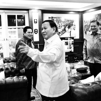 Ini yang Dibahas Prabowo dengan Ketum Partai Koalisi Indonesia Maju