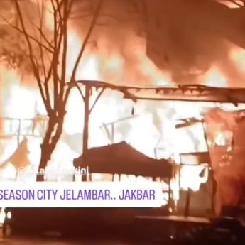 Kebakaran Depan Mall Season City Ternyata Gara-gara Suami Kesal Ditinggal Istri