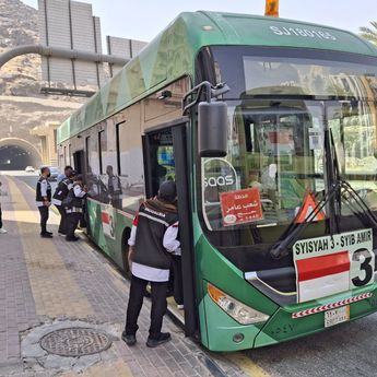 Pasca Armuzna, Bus Shalawat Kembali Beroperasi Layani Jemaah