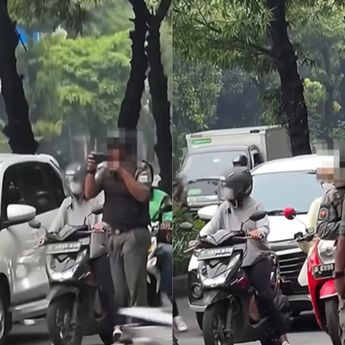 Viral Petugas Satpol PP Rekam Temannya Atur Lalu Lintas Beberapa Menit, Lalu Pergi